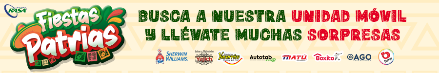Fiestas patrias RASA retro 2025